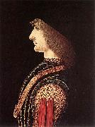 PREDIS, Ambrogio de Portrait of a Man oil painting artist